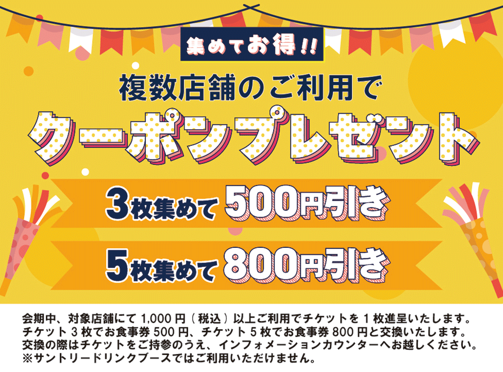 クーポンプレゼント